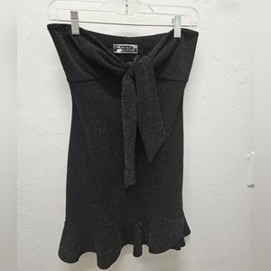 Shimmery black dress